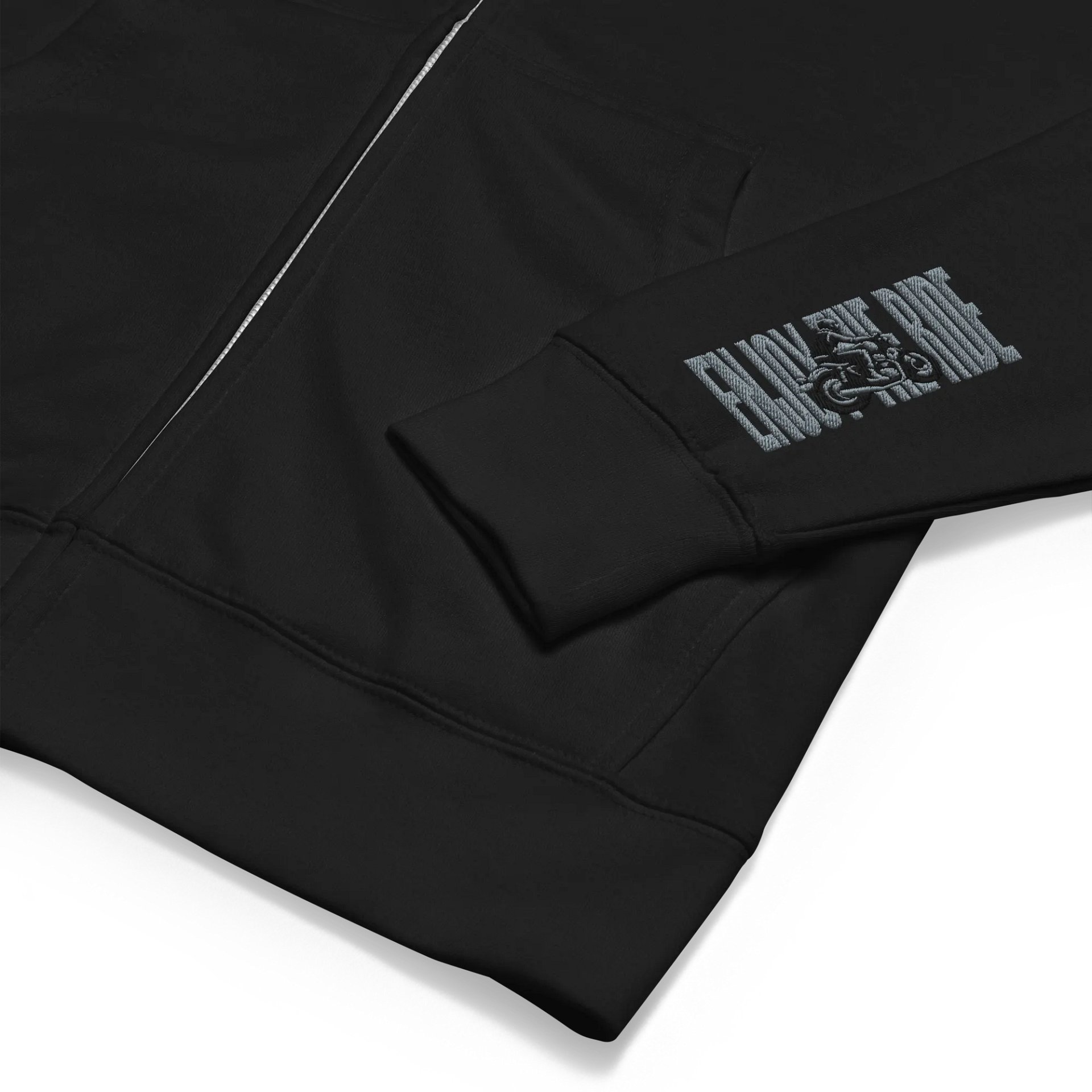 Independent Trading Co. Zip Up Biker Hoodie product image (3)