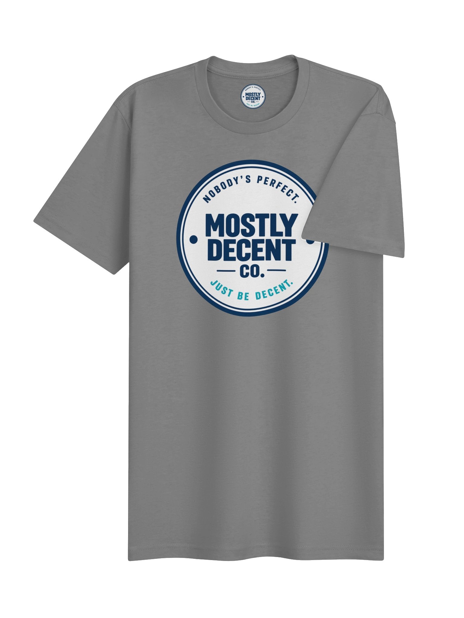 Mostly Decent Co. T-shirt product image (36)