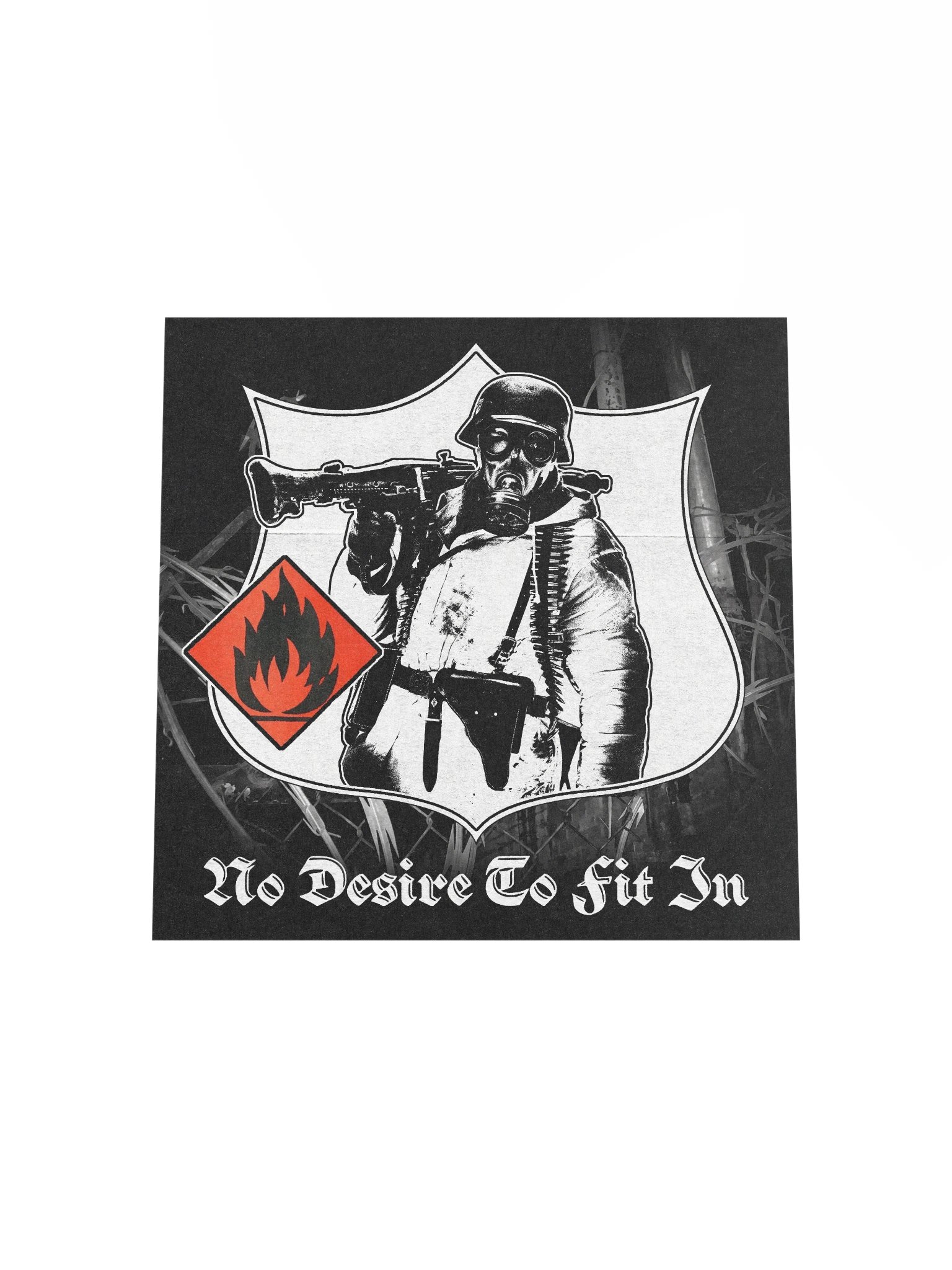 "NO DESIRE TO FIT IN" POSTER product image (18)