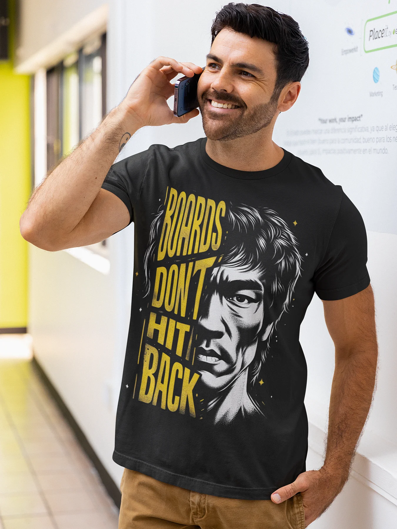 BOARDS DON'T HIT BACK T-Shirt product image (3)