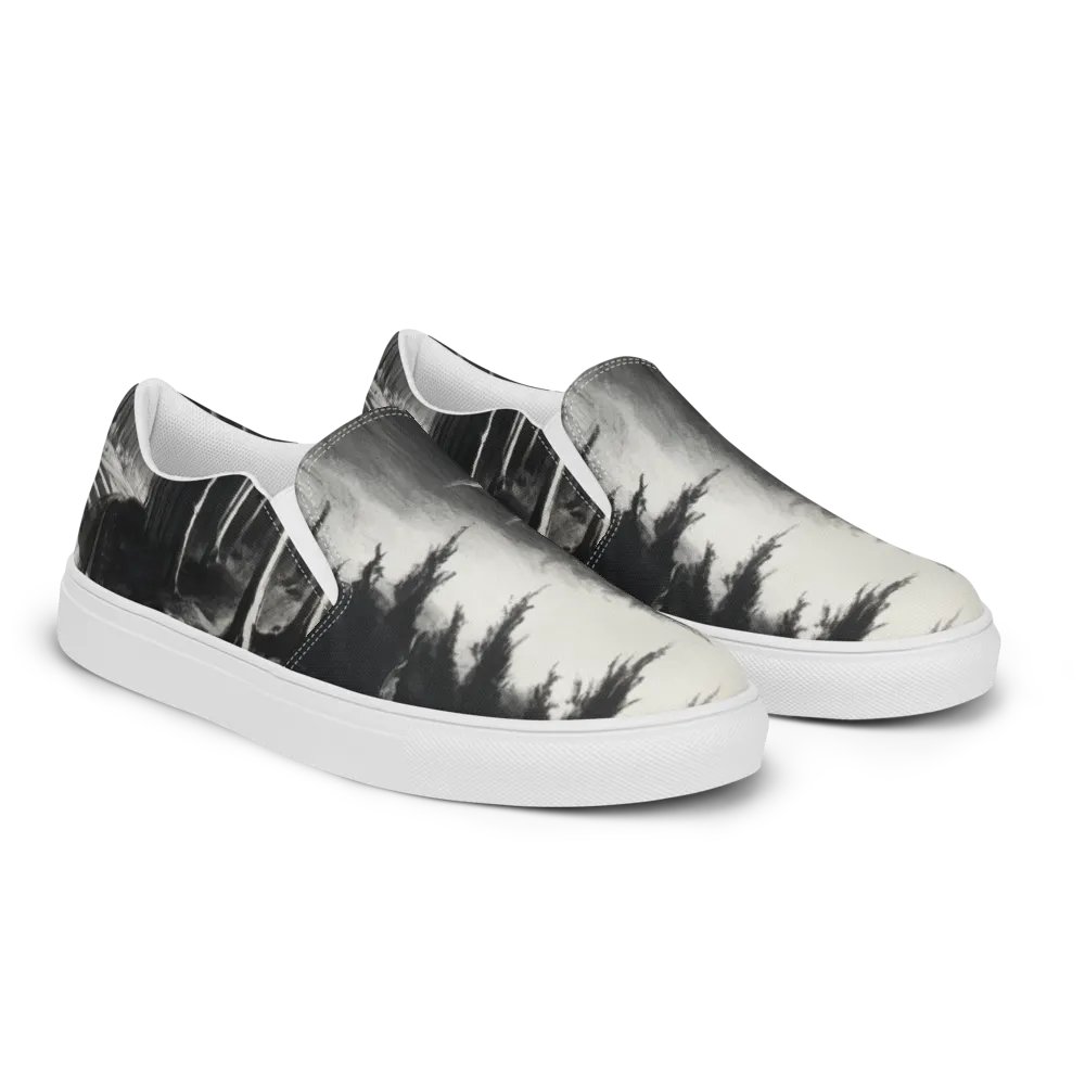 Forest Serenity Canvas Slip-Ons product image (3)