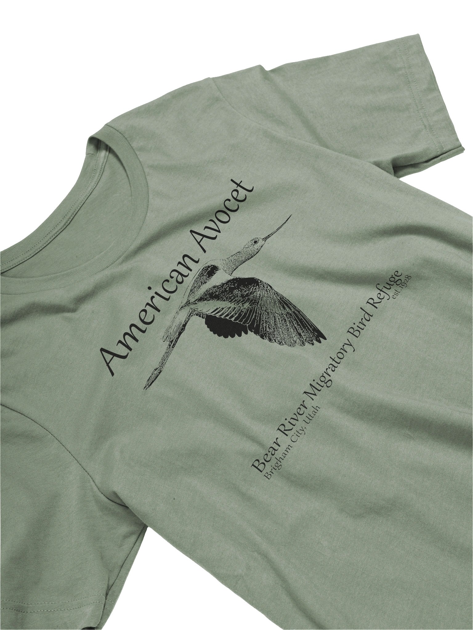 Bear River Migratory Bird Refuge American Avocet T-shirt product image (3)