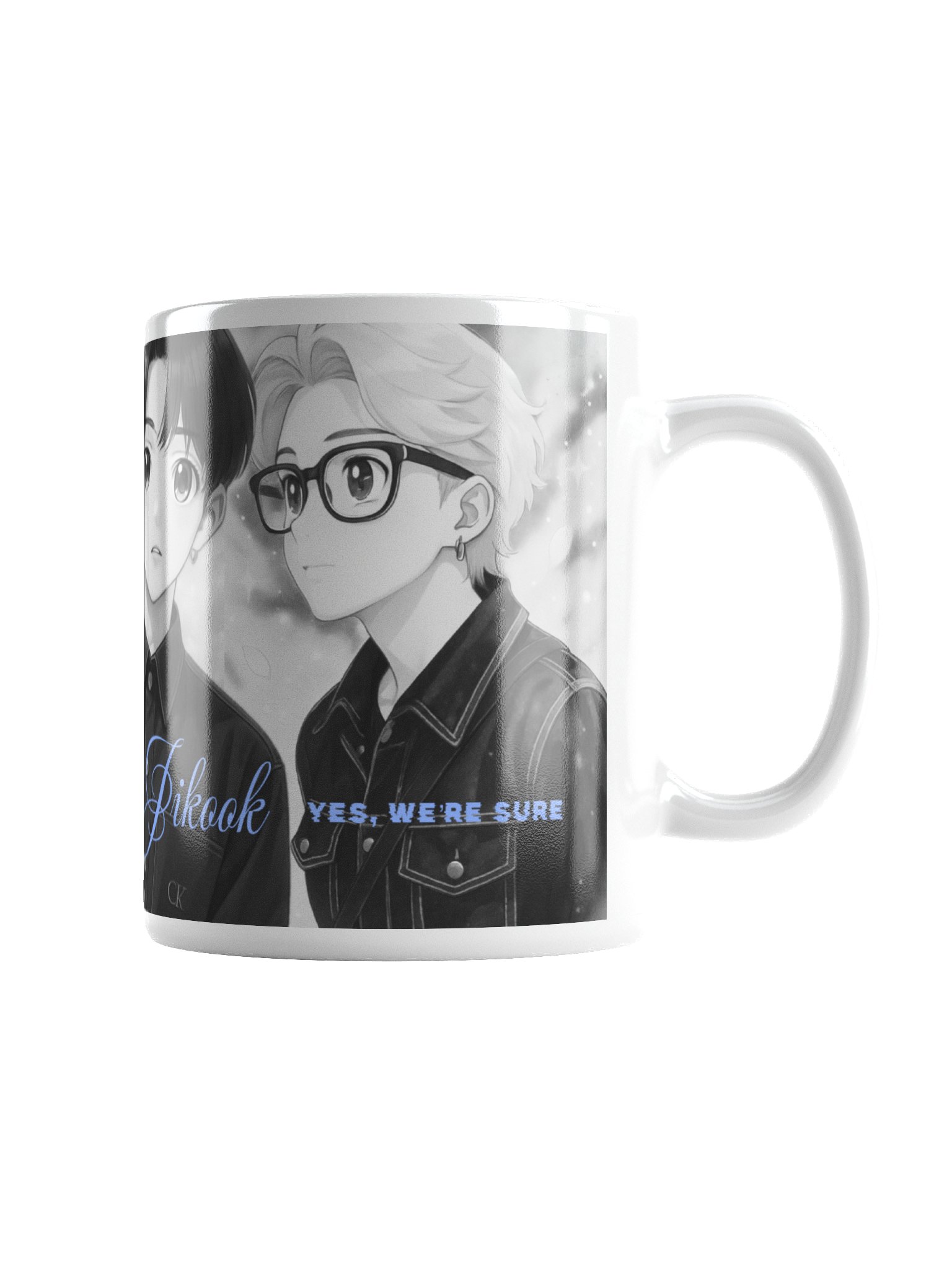 Jikook B&W Anime product image (1)
