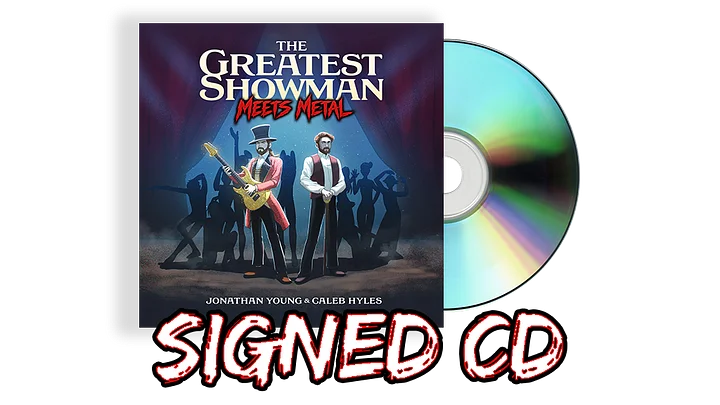 Signed CD - The Greatest Showman Meets Metal product image (1)