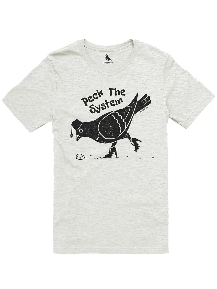 Fowlmouth Peck The System Pigeon Supersoft T-shirt product image (1)
