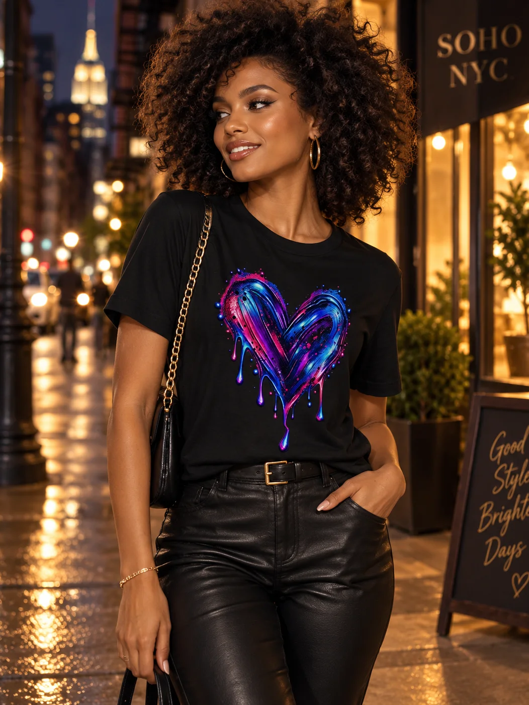Leaking Heart - Eternal Love Signature T-Shirt - Vivid Hues product image (1)