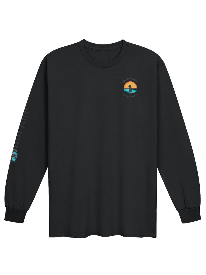 MNBR Sunset Logo Long Sleeve Tee - Dark w/Black Logo product image (1)