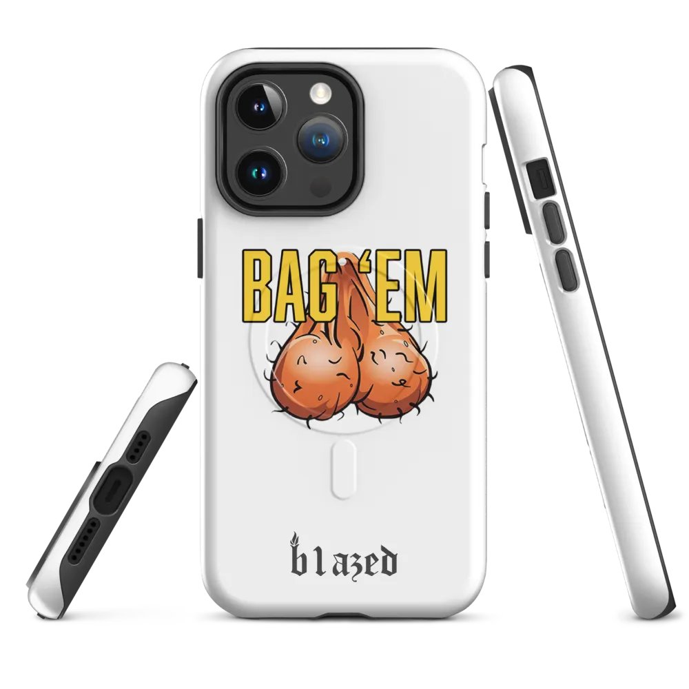b1azed Bag 'Em dual-layer phone case – ultimate protection with magsafe® compatibility product image (1)