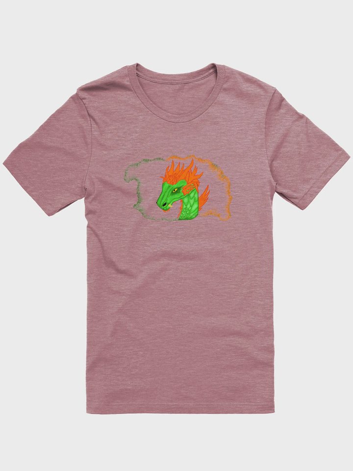 Fiery Dragon Head Unisex T-Shirt product image (1)