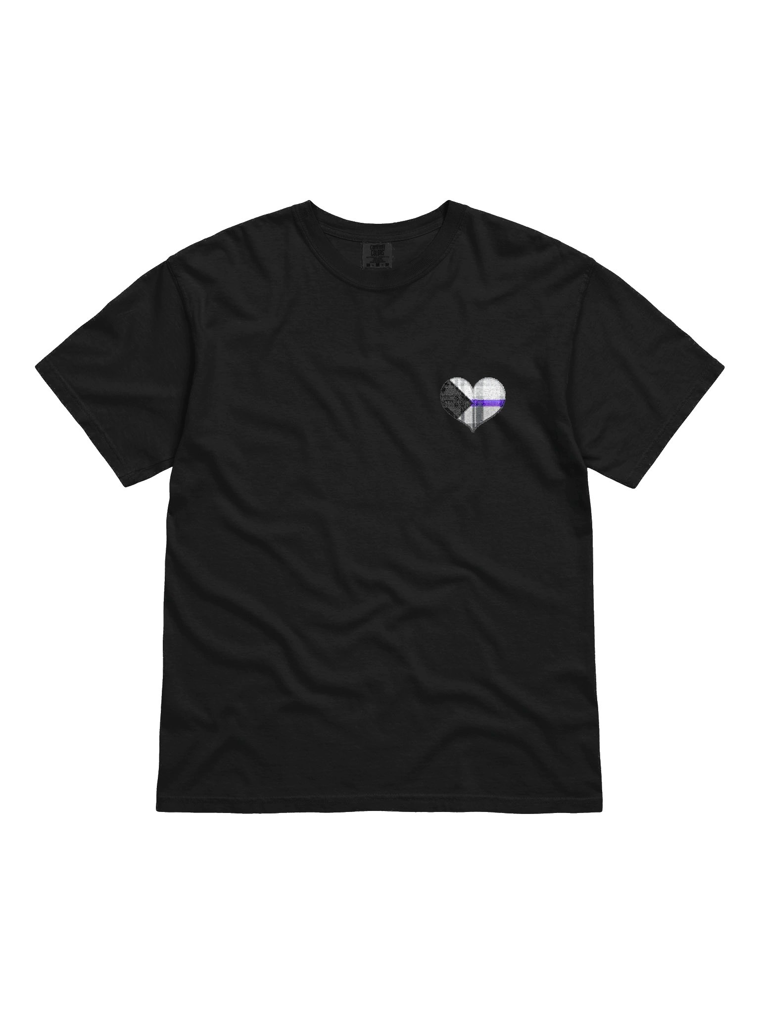 Demi Pride Flannel Heart Tee product image (1)