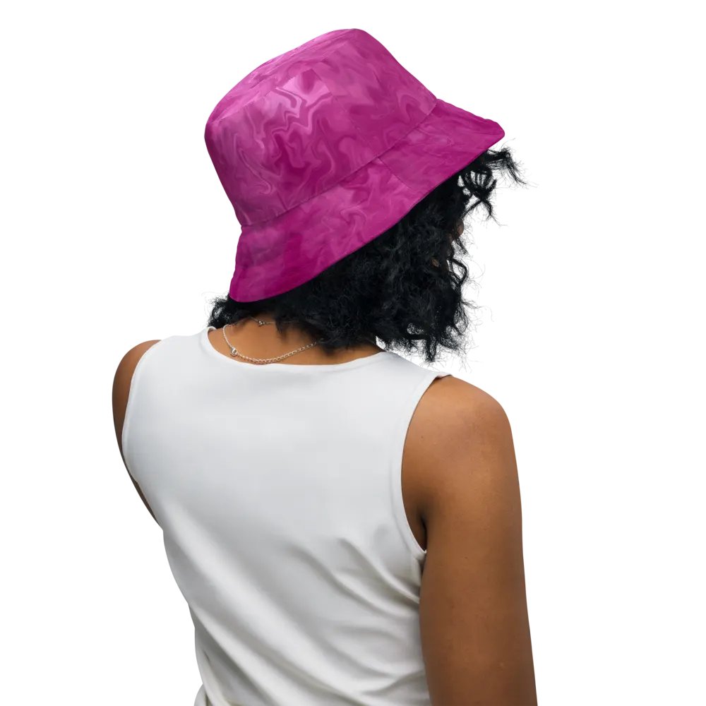 Pink & Blue Reversible Bucket Hat product image (1)