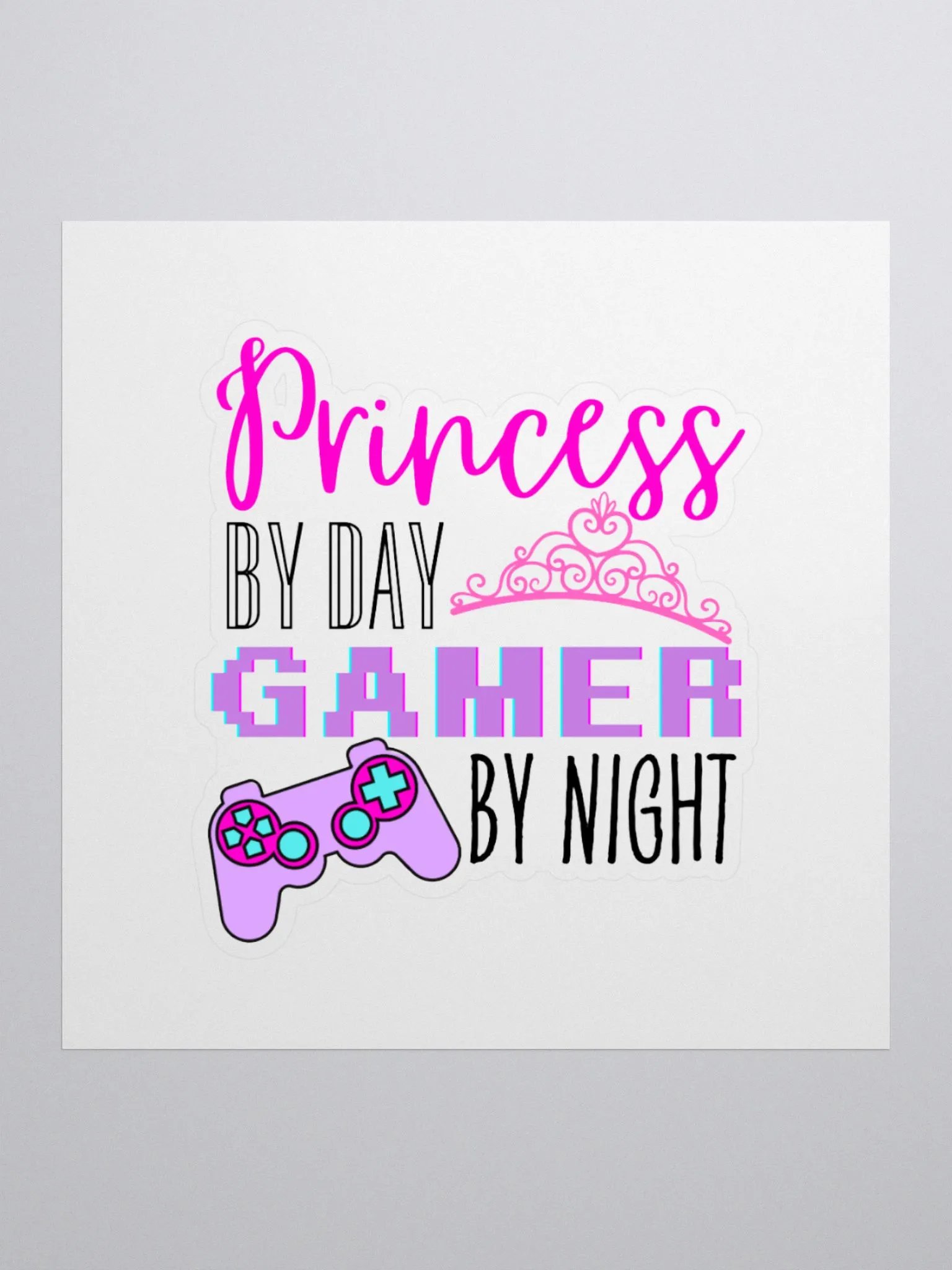 Princess By Day Sticker product image (1)