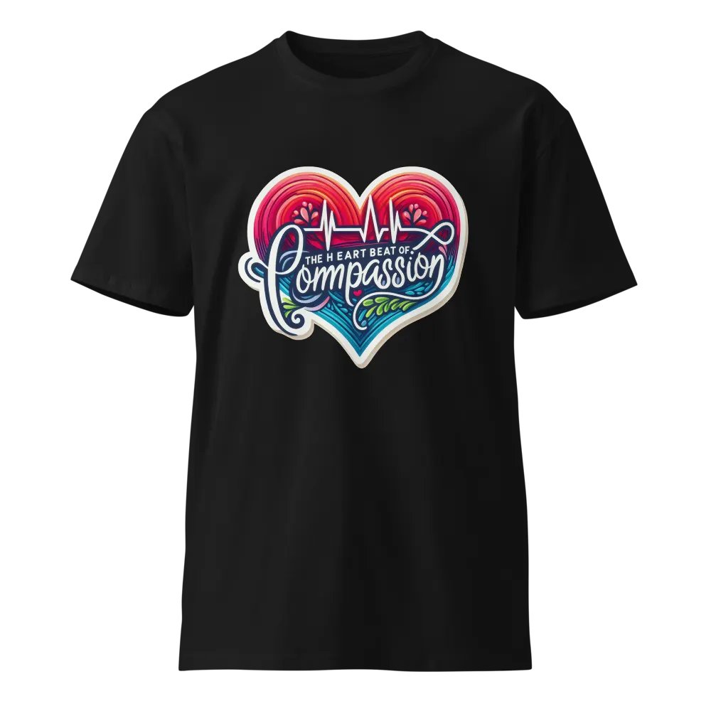 Compassionate Heartbeat EKG T-Shirt product image (1)