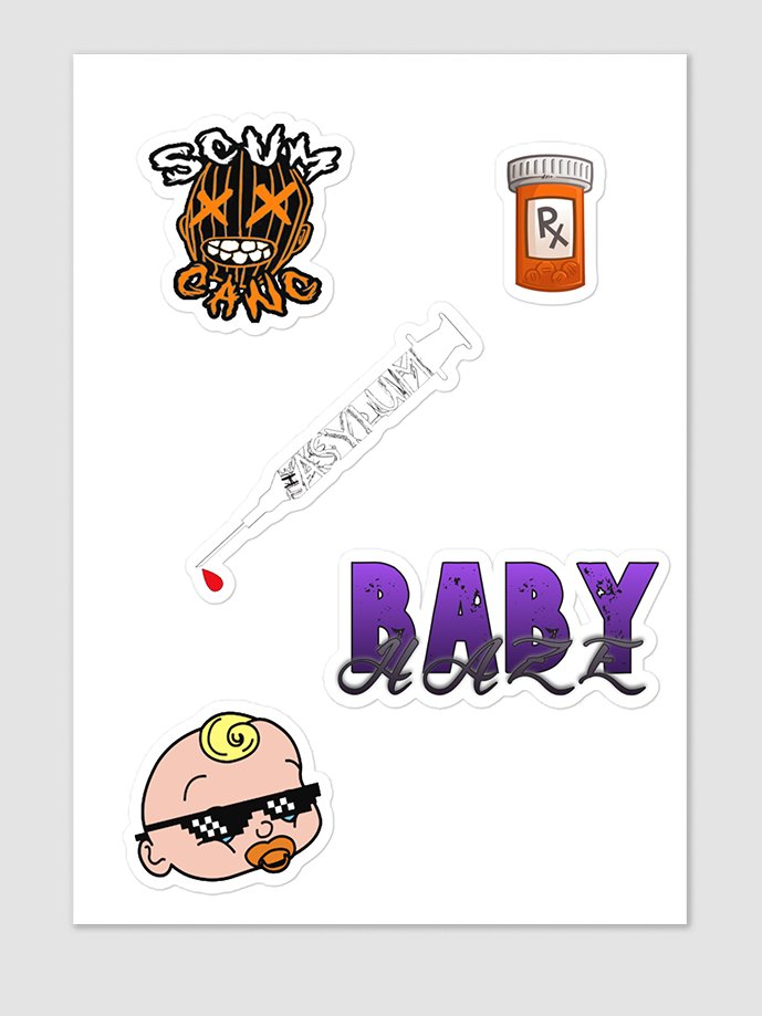 HAZE Sticker sheet product image (1)