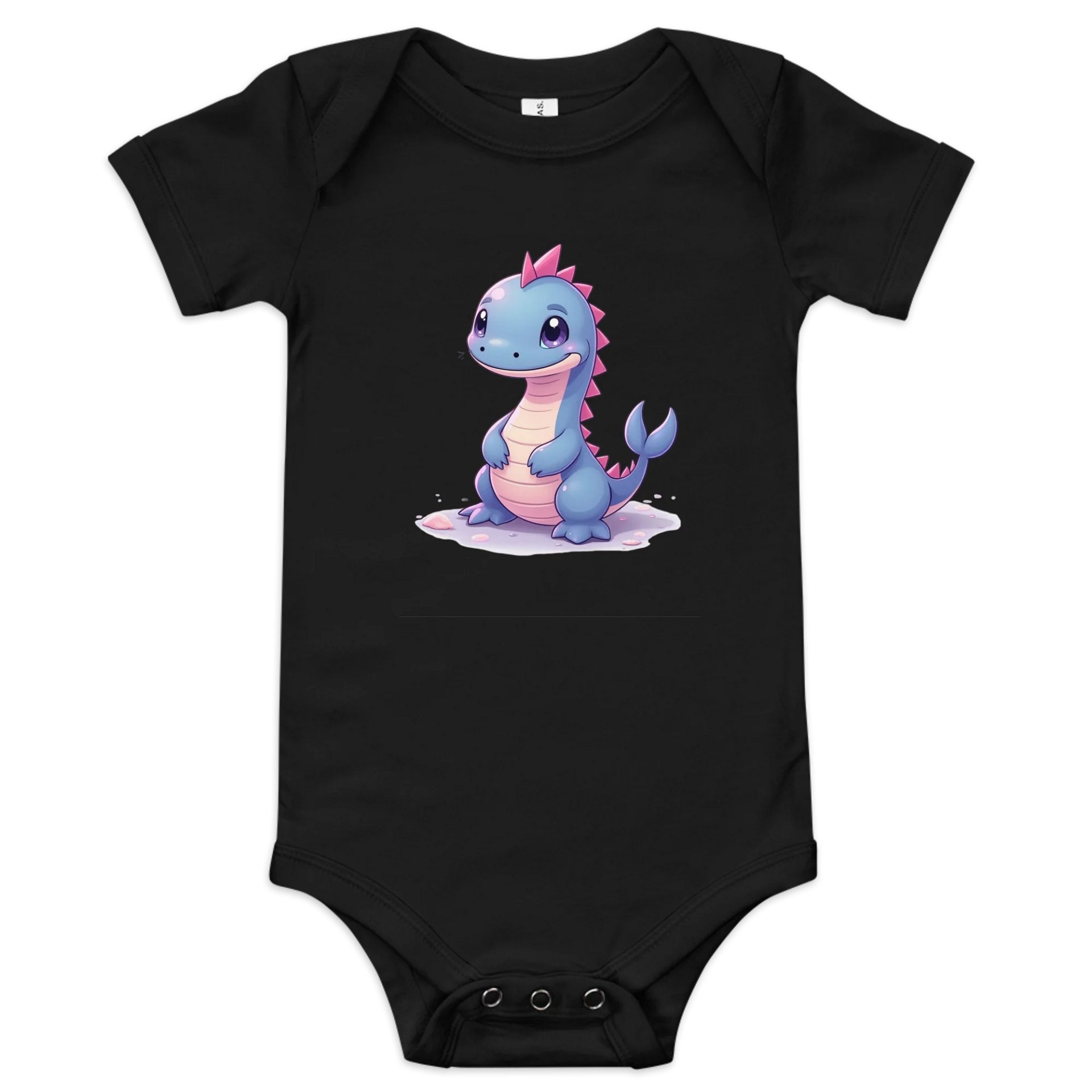 Chomp the Dragon Baby Bodysuit product image (1)
