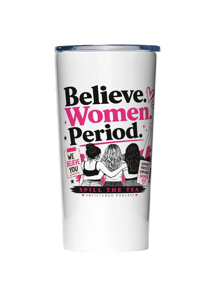 Believe Women Period Tumbler product image (1)