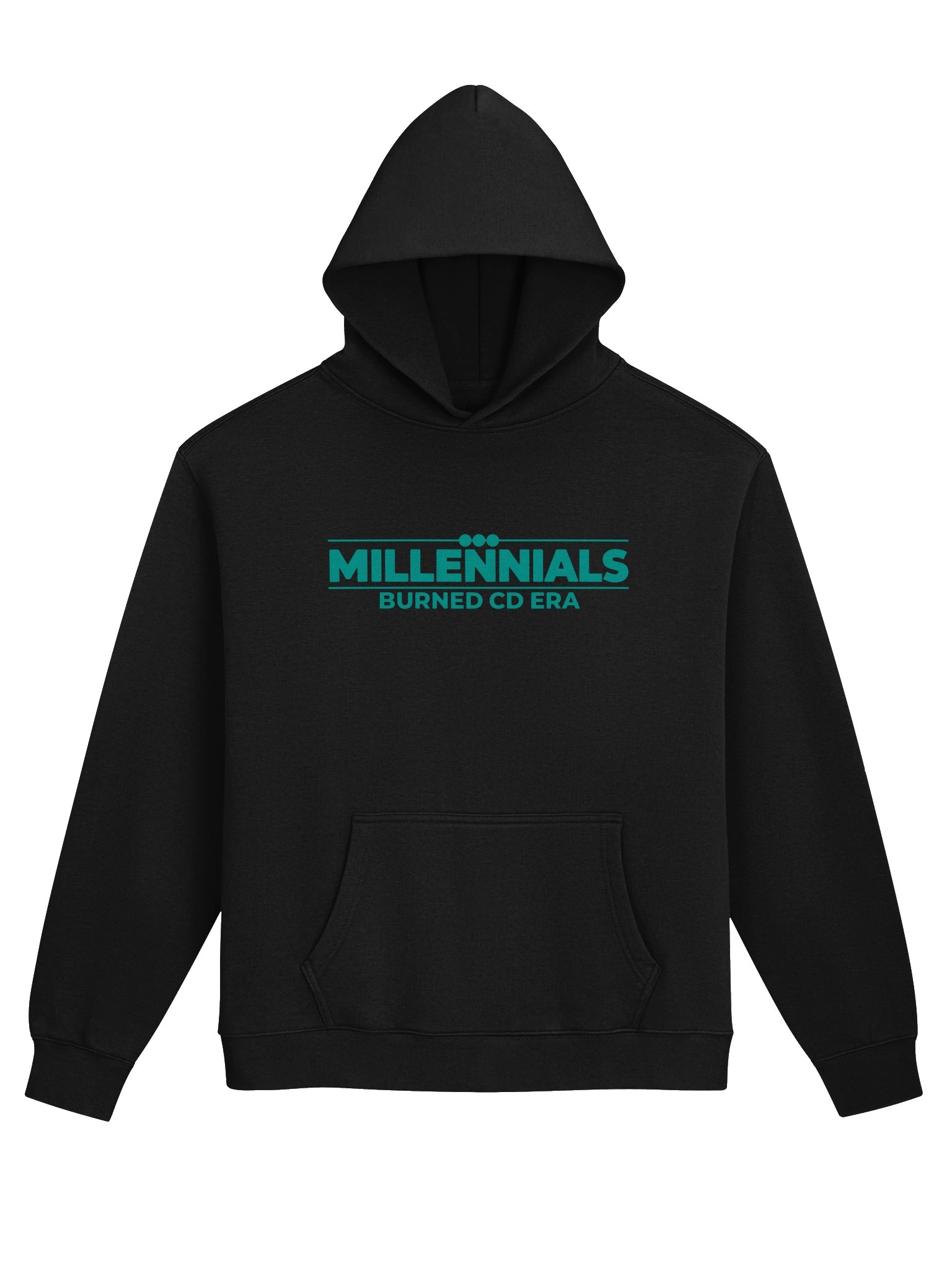 Millennials: Burned CD Era | Premium Relaxed Hoodie product image (1)