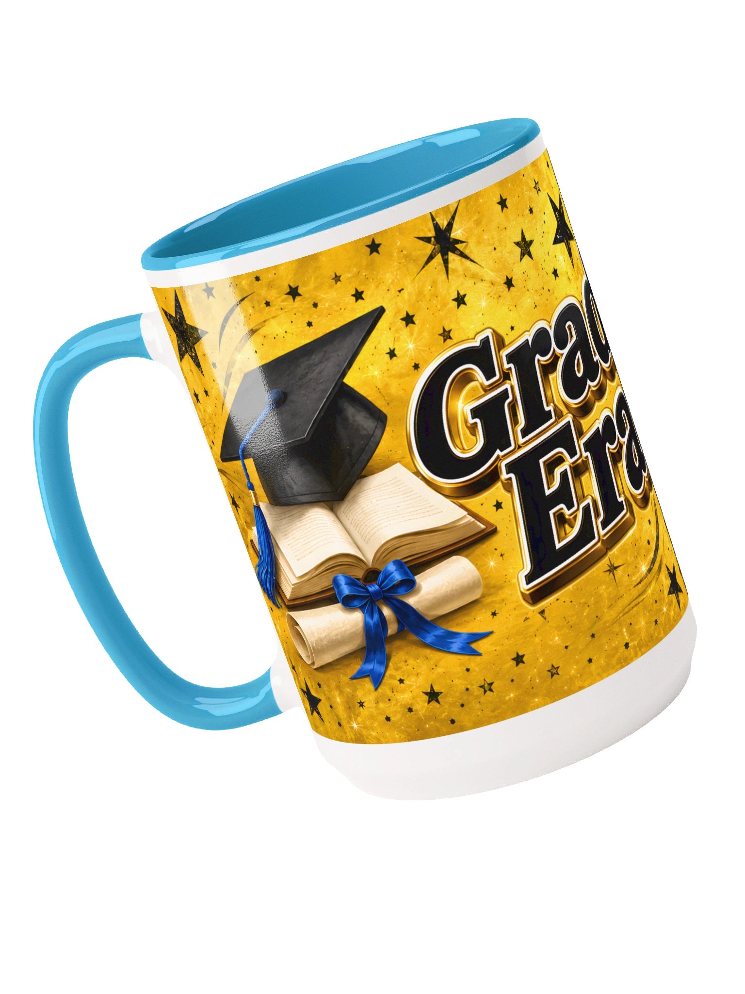 "Grad Era" Graduation Mug — Gold Wrap product image (5)