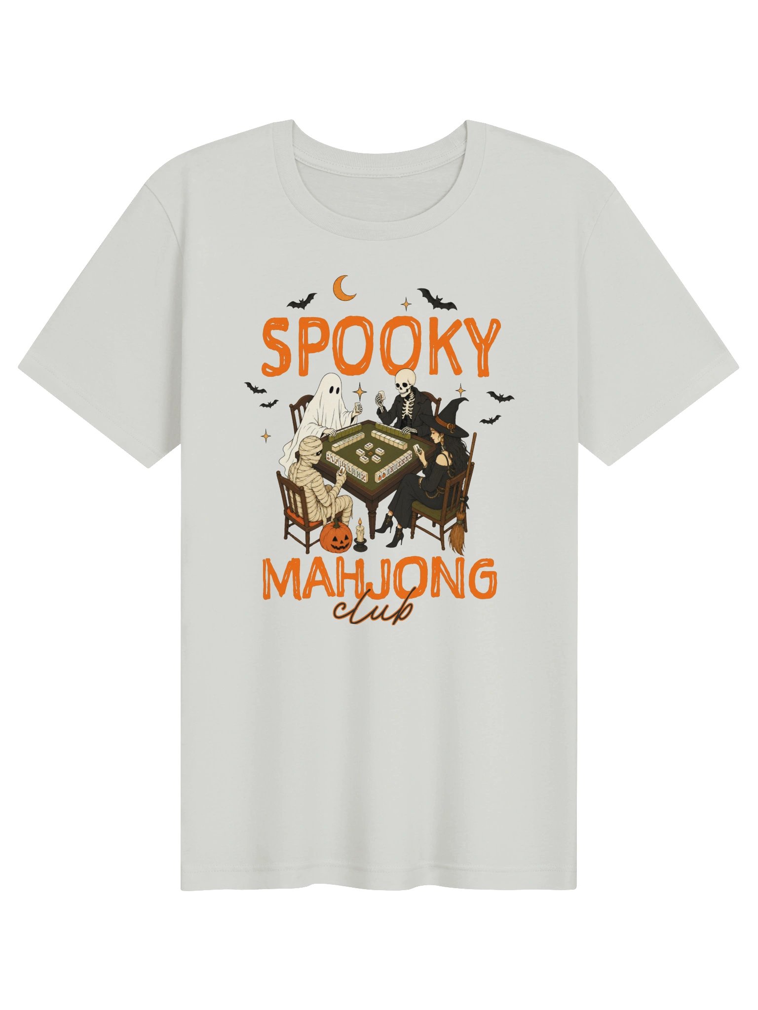 Spooky Mahjong Club T-Shirt | Halloween Mahjong Tee product image (4)