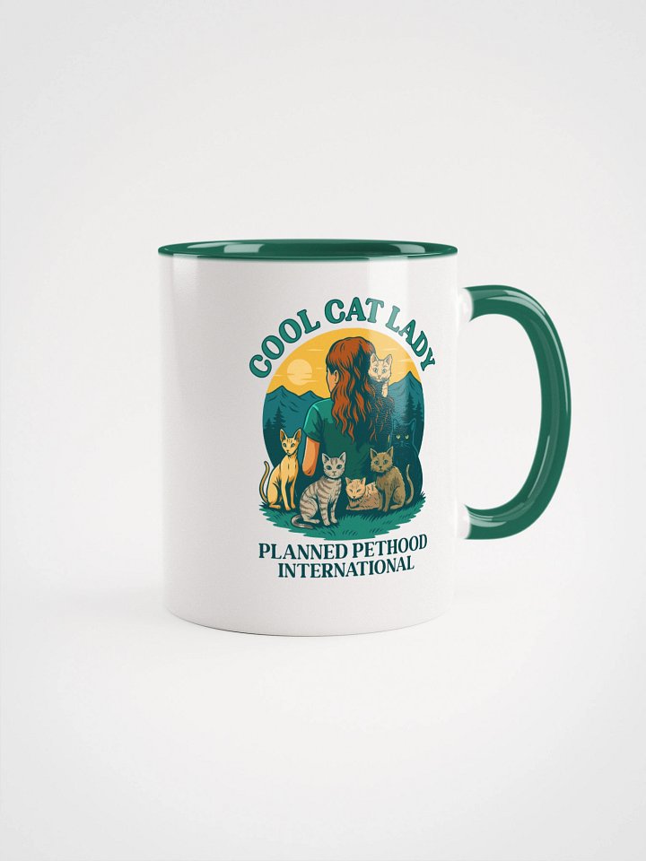 Cool Cat Lady Ceramic Mug product image (2)