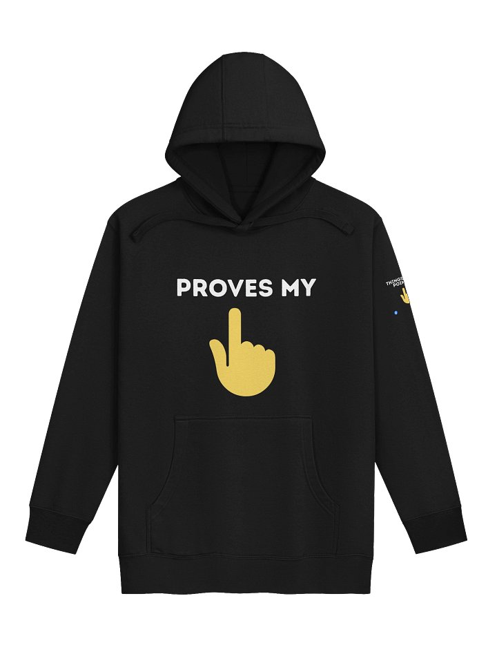 Proves My [point] Hoodie product image (1)