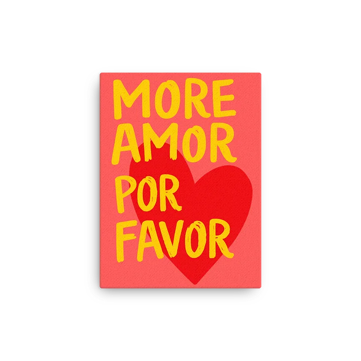 More Amor Por Favor Thin Canvas product image (2)