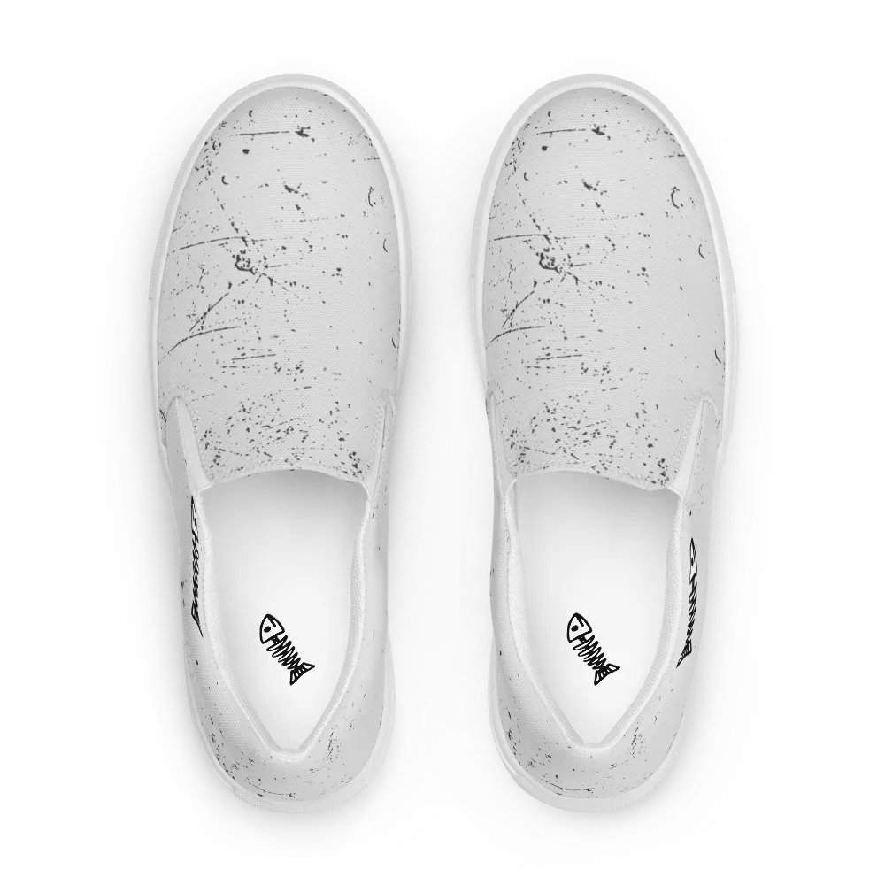"A83" (Fishbone) Women's Slip-On Canvas Shoes product image (2)