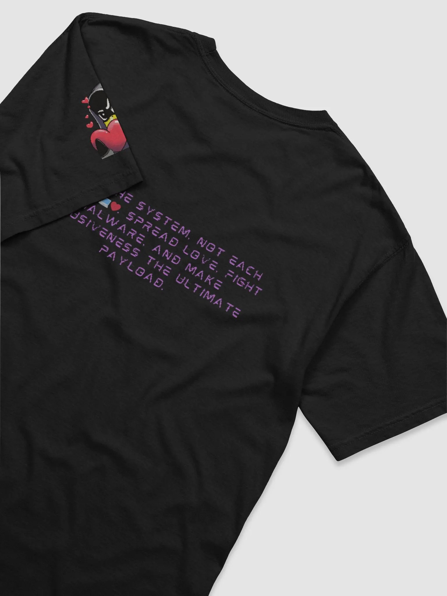 Spread Love, Fight Malware T-Shirt product image (7)