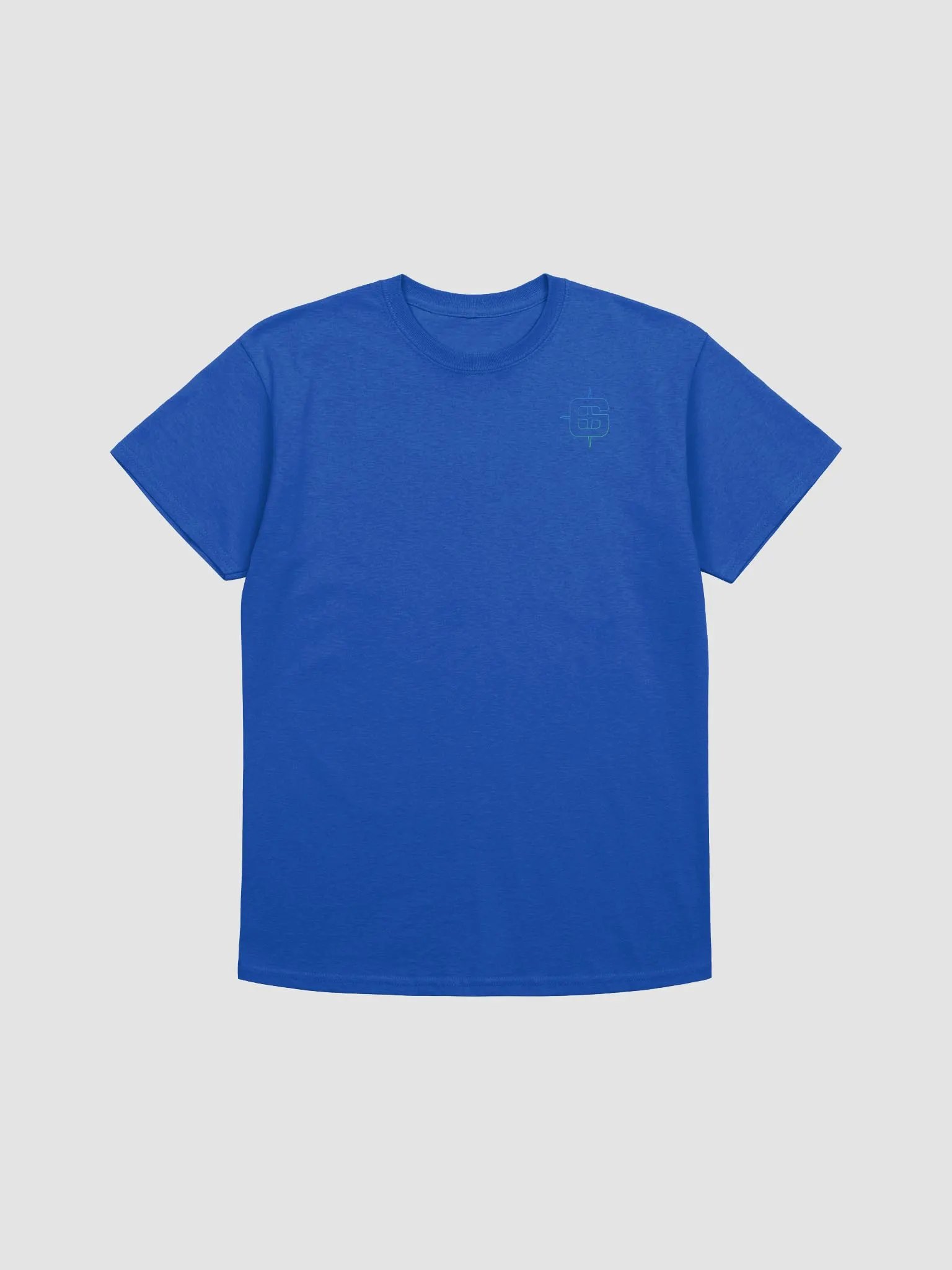 Blue Grid Access T-shirt product image (10)