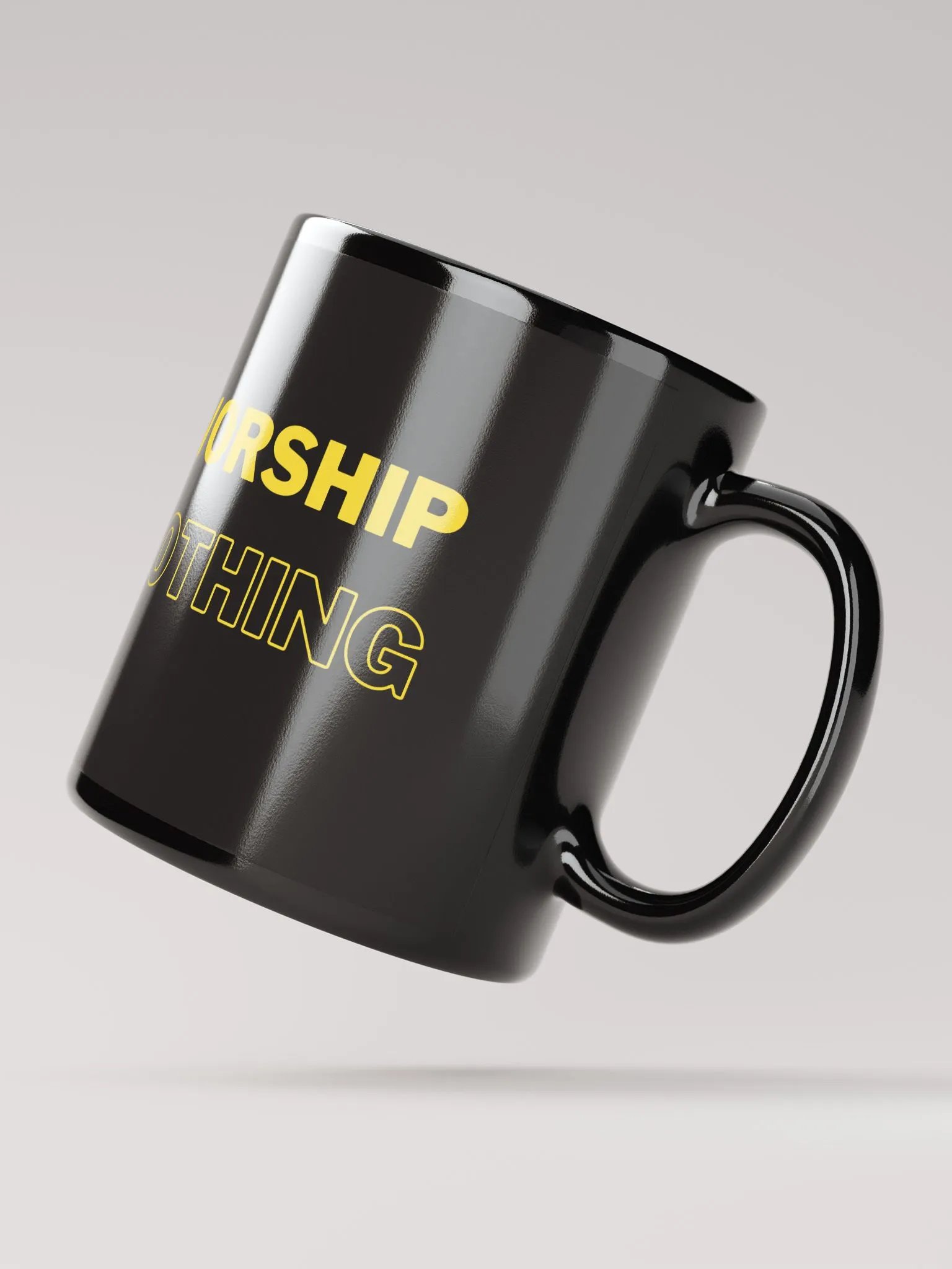 Worship Nothing mug product image (4)