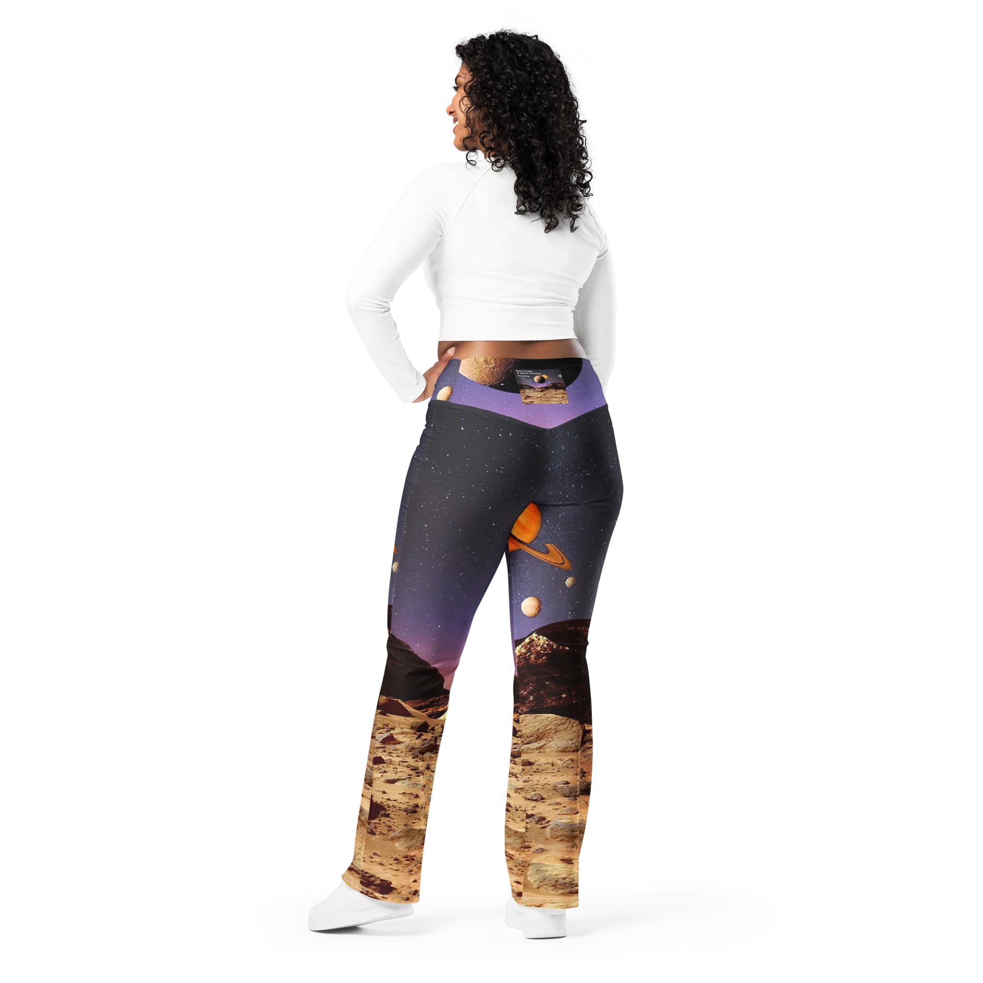 'Floating' Flare Leggings product image (3)