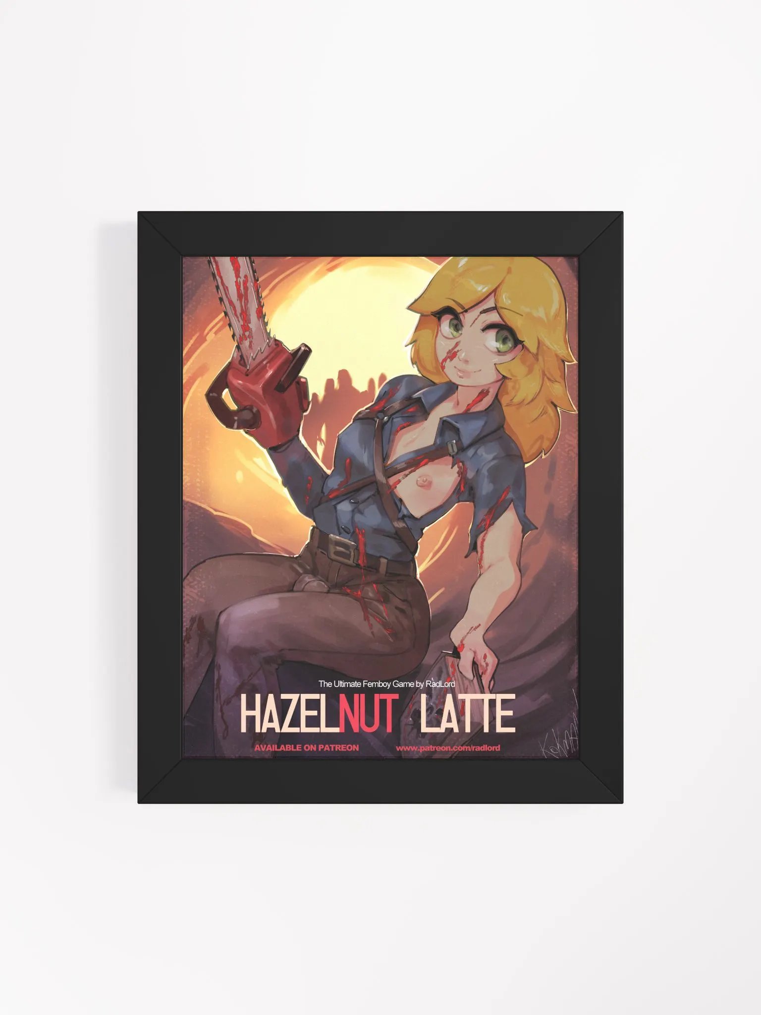Hazel vs Evil Death Poster product image (4)
