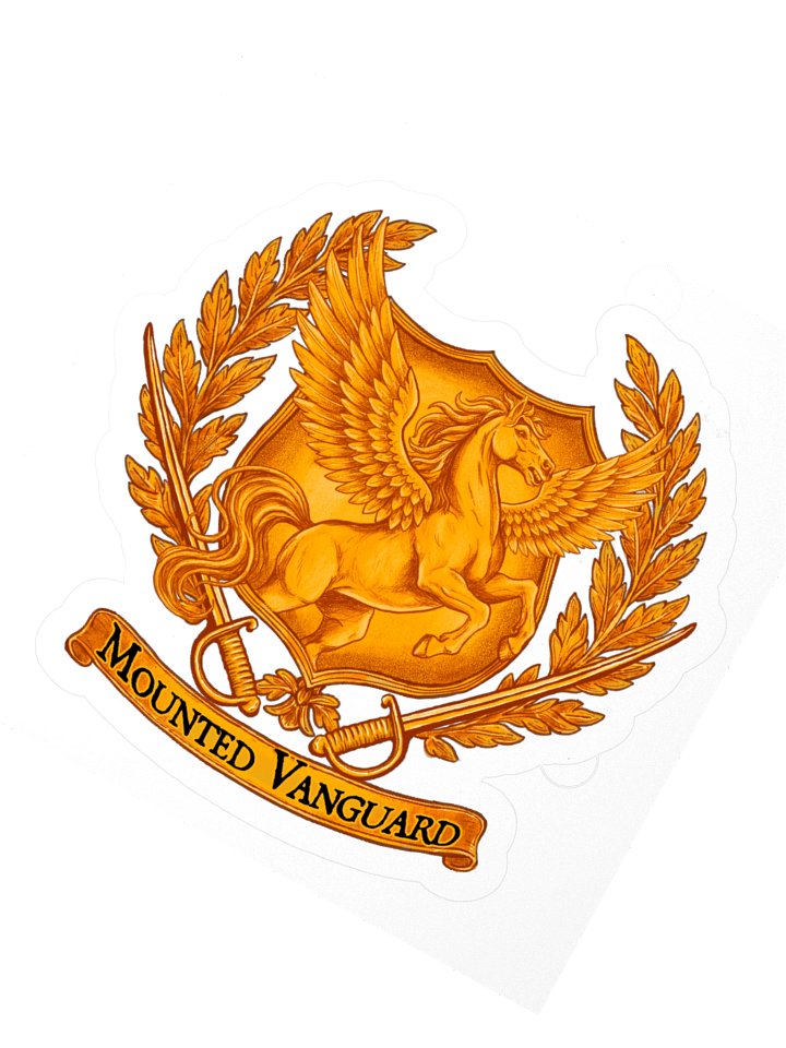 Mounted Vanguard Royal Seal Sticker product image (4)