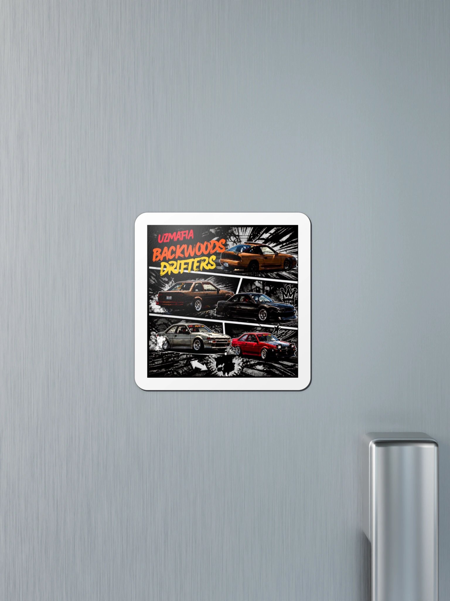 Comic Strip UZ Mafia Magnet product image (4)