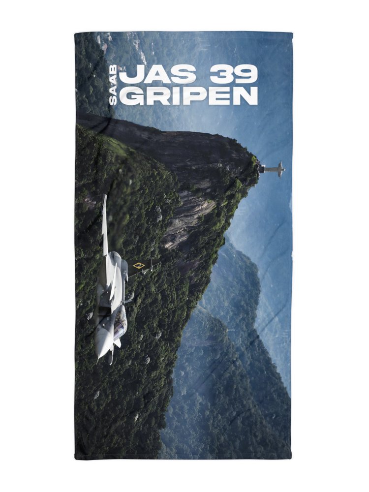 JAS 39 Gripen Beach Towel product image (3)