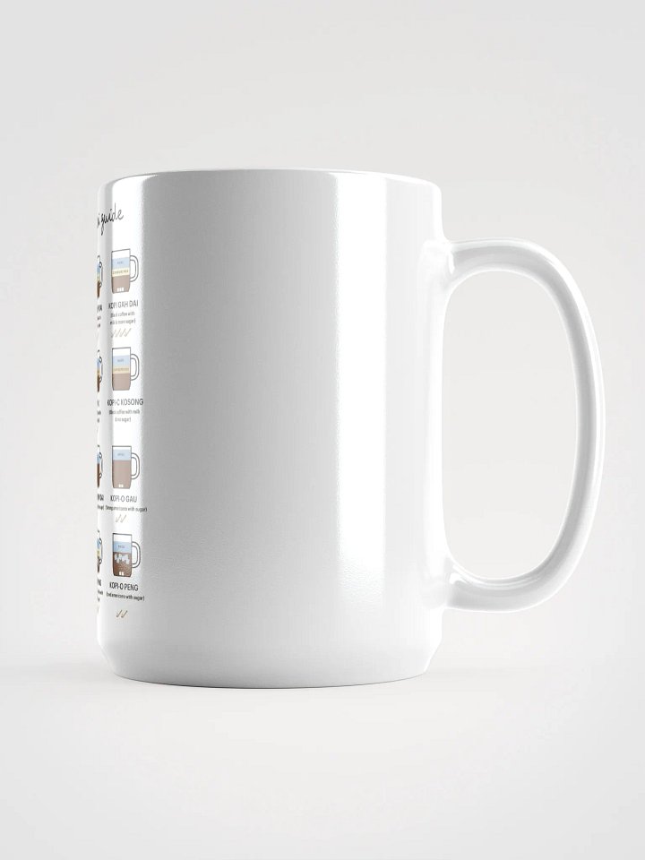 Singapore Coffee Guide White Mug product image (1)