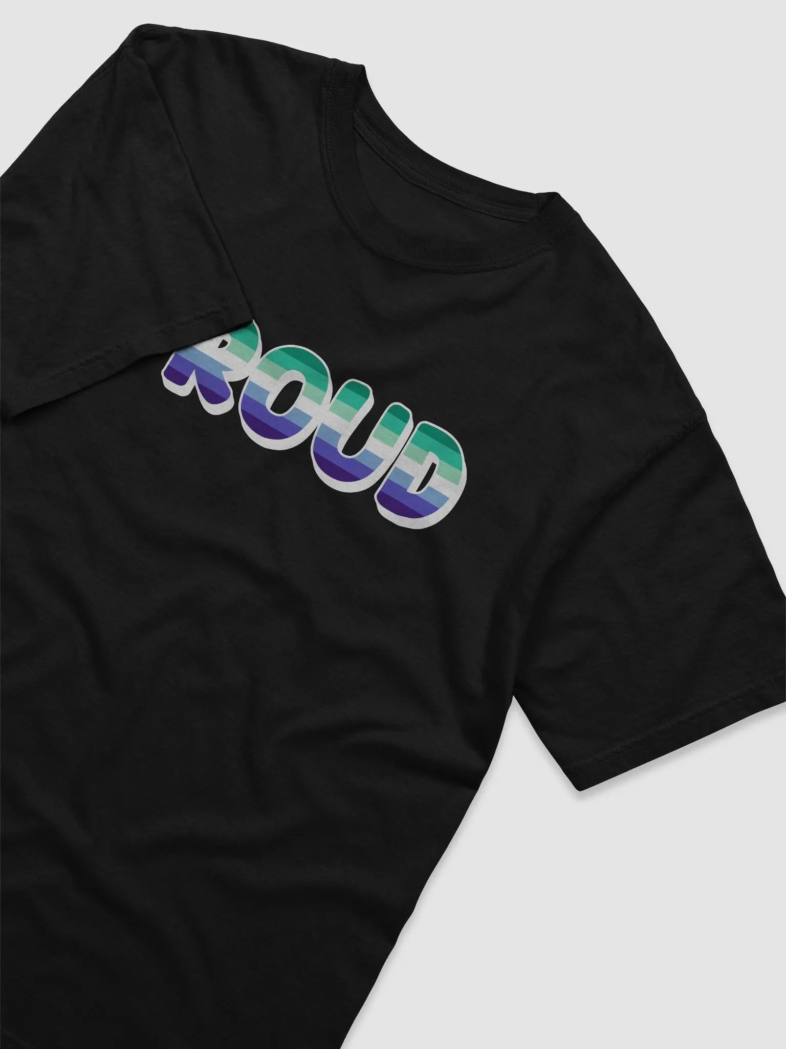 The 'PROUD MLM' T-Shirt - Black product image (3)