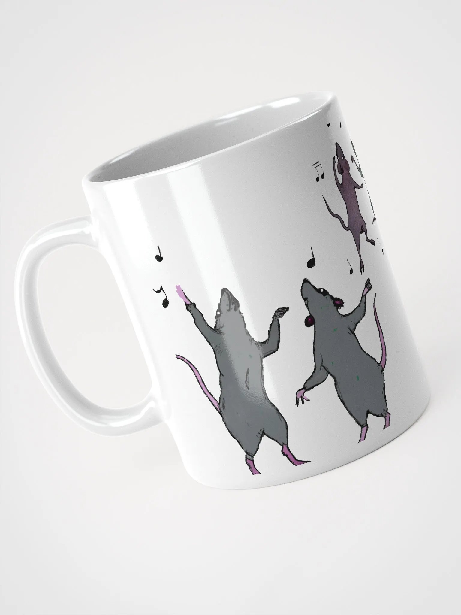 Six dancing rats mug product image (3)