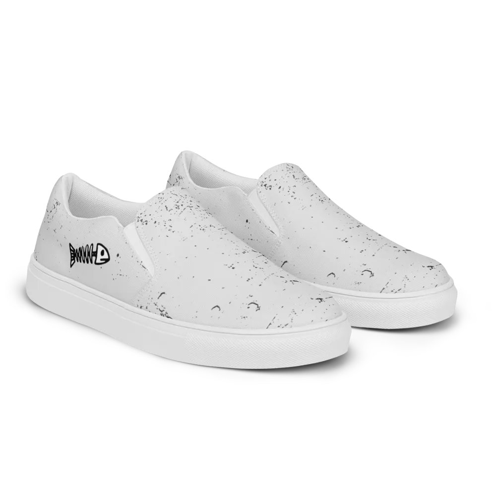"A83" (Fishbone) Men's Classic Comfort Canvas Slip-Ons product image (1)
