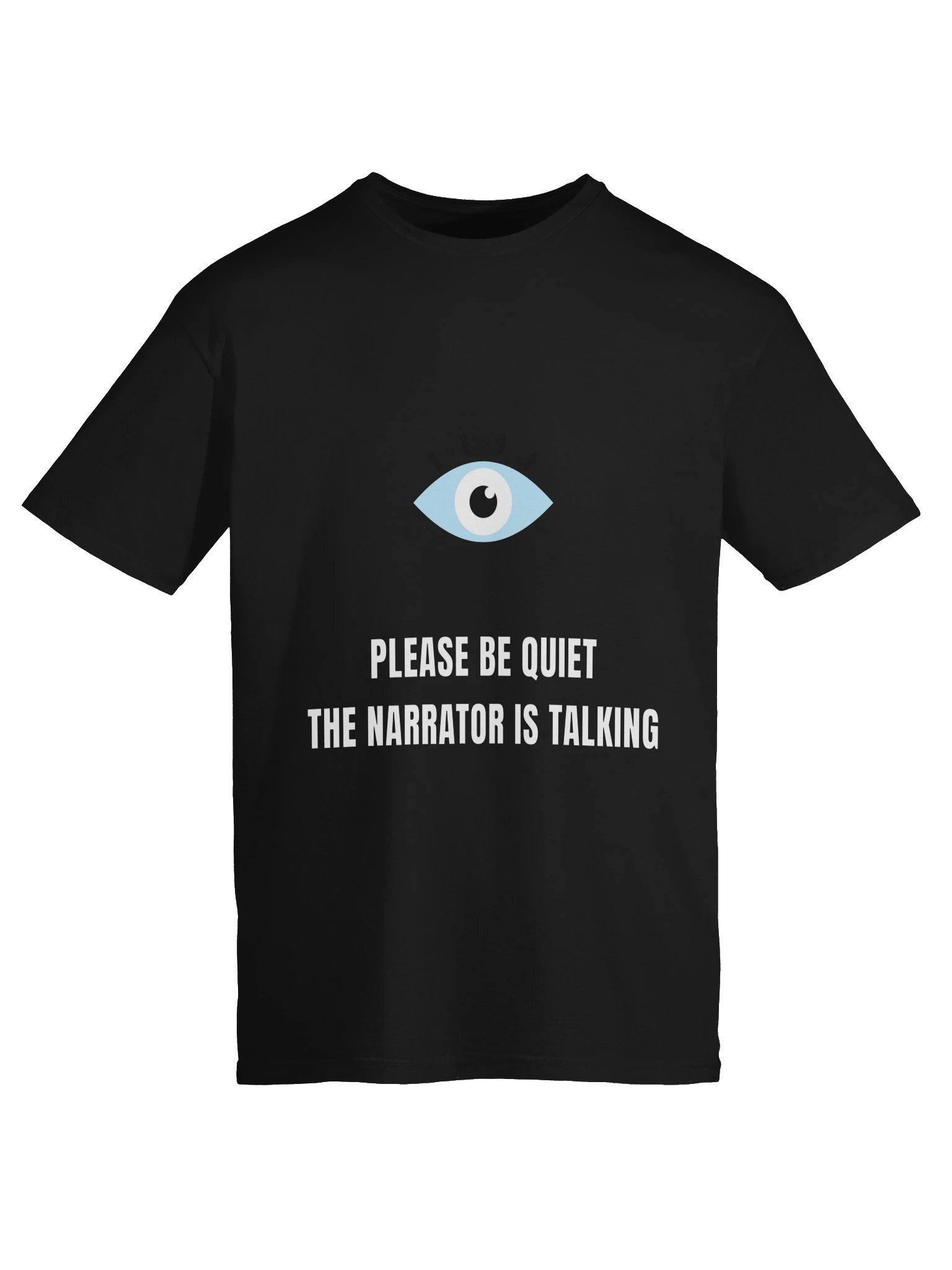 Please Be Quiet the Narrator Is Talking Shirt – True Crime Gift Tee product image (5)