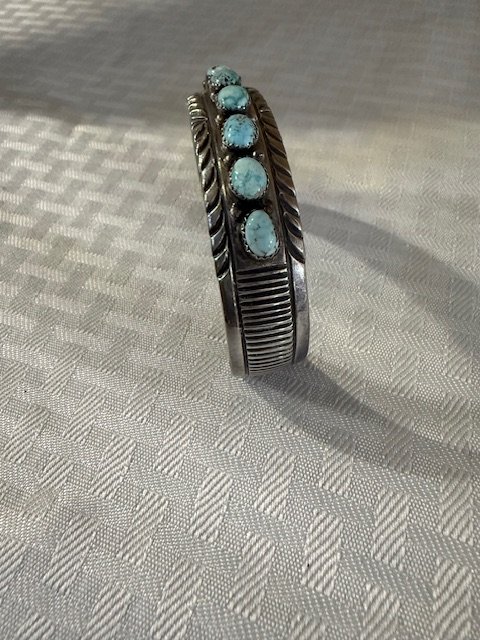 Seven Stone Dry Creek Turquoise Row Bracelet product image (2)