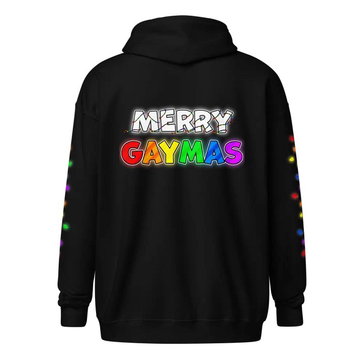 Merry Gaymas Zip Hoodie product image (2)