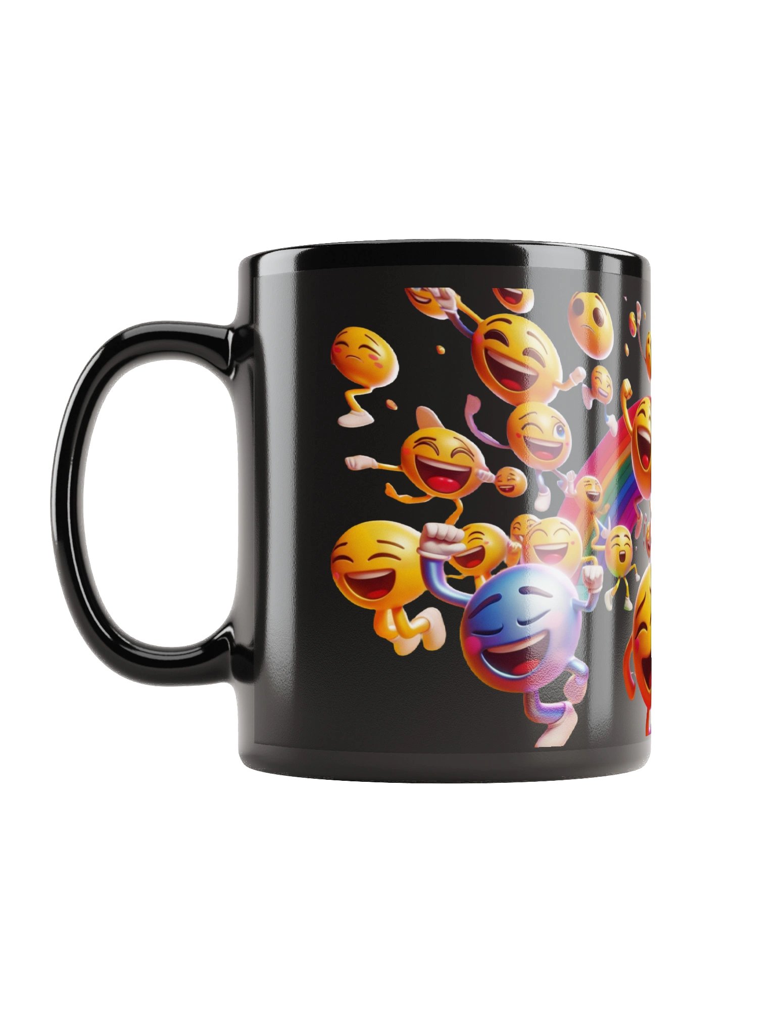 Black Glossy Mug product image (11)