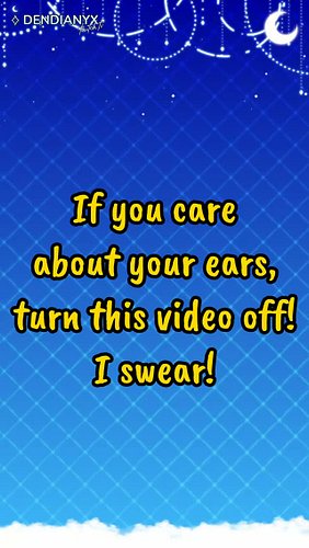 NAME ~
 
Heyooo, My name is Dendianyx, shortly just Denda. I'm an elven shapeshifter, VTuber, streamer, and gamer. My English...