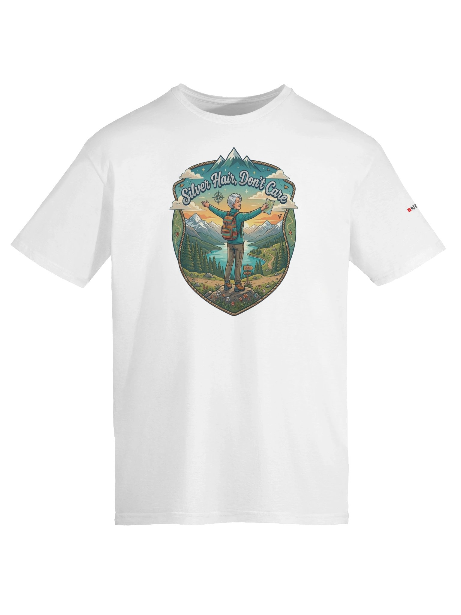Silver Hair, Don't Care Women's Comfort Tee product image (9)