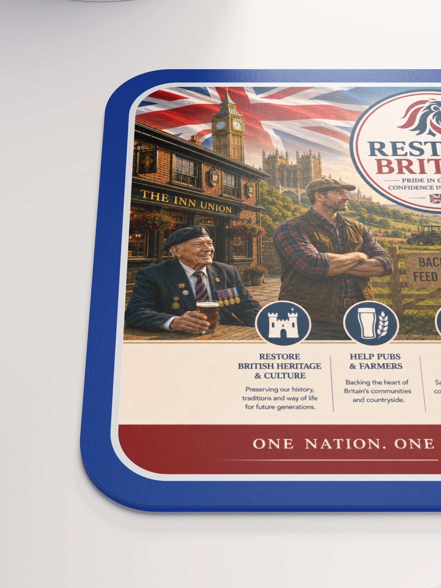 Restore Britain Campaign Mouse Pad product image (7)