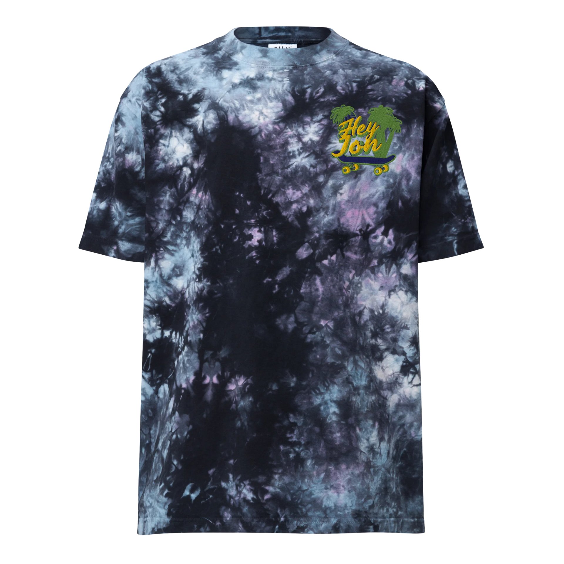 Hey Jon Skateboarder Tie-Dye Tee product image (1)