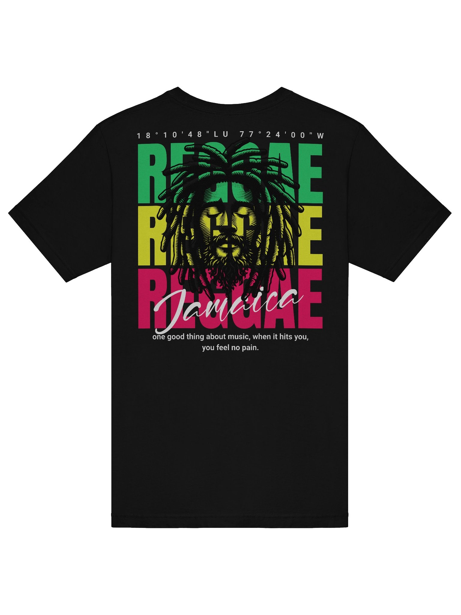Vibrant Reggae Jamaika Graphic T-Shirt for Music Lovers product image (6)