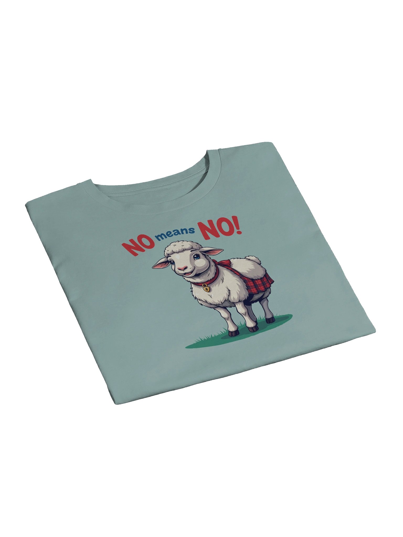 No Means No! Sheep Protest Crop Top product image (23)