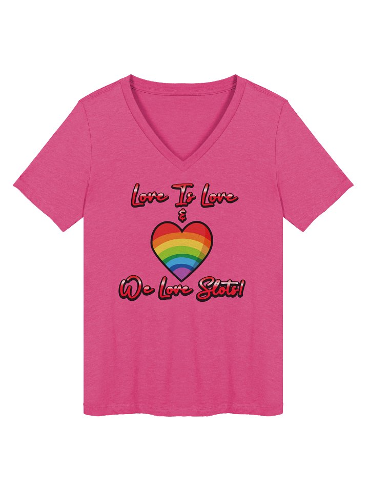 Love Is Love! Women's V-Neck Shirt product image (1)
